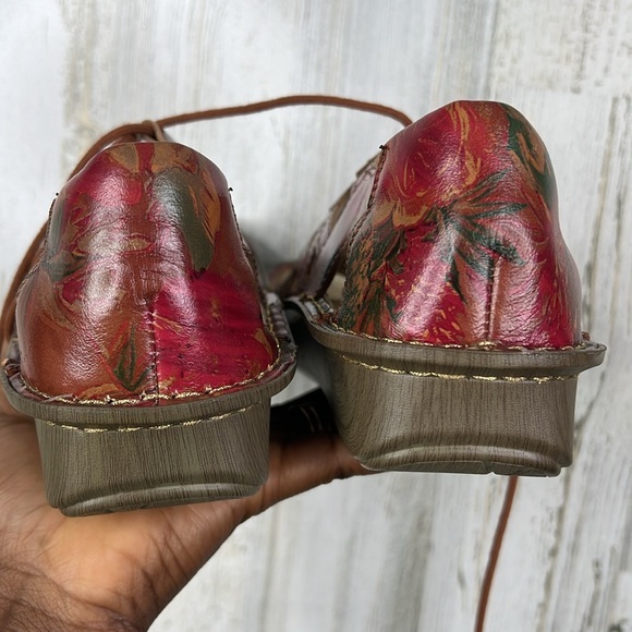 Alegria Valerie Southwestern Romance Womens 9 US 39 EU Shoes Lace Sandals - Picture 6 of 12